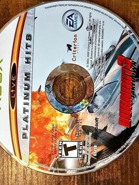 Microsoft Burnout 3: Takedown (Platinum Hits) Xbox Game Disc